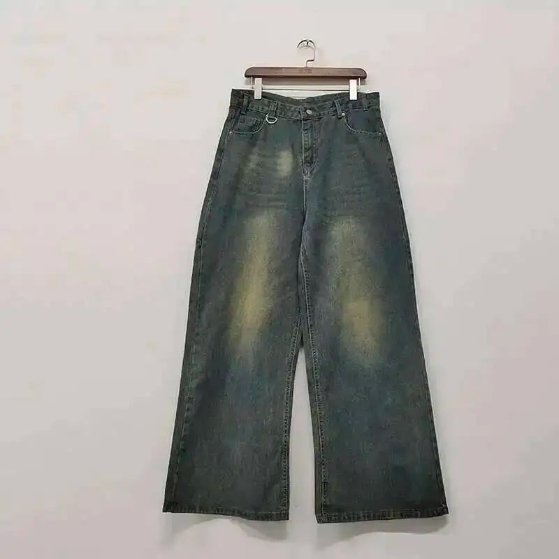 Men's Denim Wide Jeans
