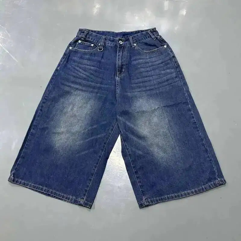 Men's Denim Wide Jeans